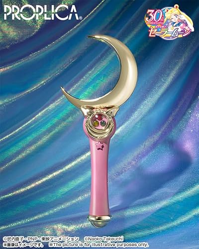 TAMASHII NATIONS PROPLICA 美少女戦士セーラームーン ムーンスティック -Brilliant Color Edition- 約260mm ABS製 完成品
