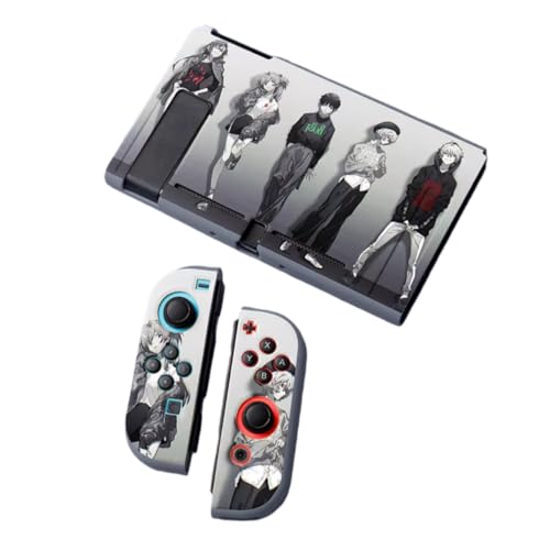 新世紀エヴァンゲリオン 惣流・アスカ・ラングレー Switch保護ケース カバー 分体式カバー Switch2 柔らかい殻 防塵ベース 耐衝撃 コスプレ小物 軽量 飾り 脱着簡単 萌えグッズ 贈り物 非公式 (OLED（スタンドが開かない）,色1) [並行輸入品]