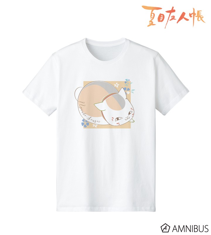 ニャンコ先生 lette-graph Tシャツ 橙/メンズ