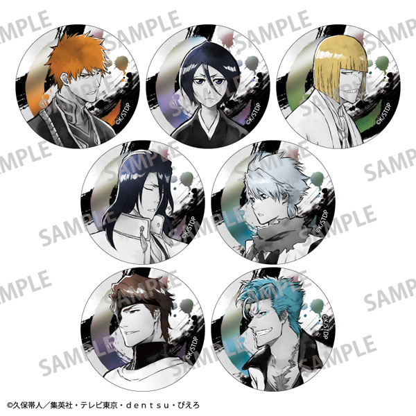 TVアニメ『BLEACH 千年血戦篇』 トレーディングオーロラ缶バッジ カミアニTOUCH2 7個入りBOX