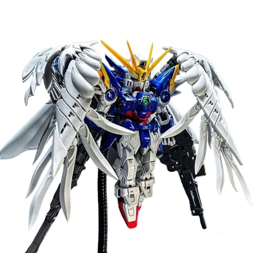 新機動戦記ガンダム W グッズ プラモデル MGSD 零式ファイター 白雪姫カラー ランナー 10 点 プレスプレイ マット調仕上げ (原色の翼ガンダム)