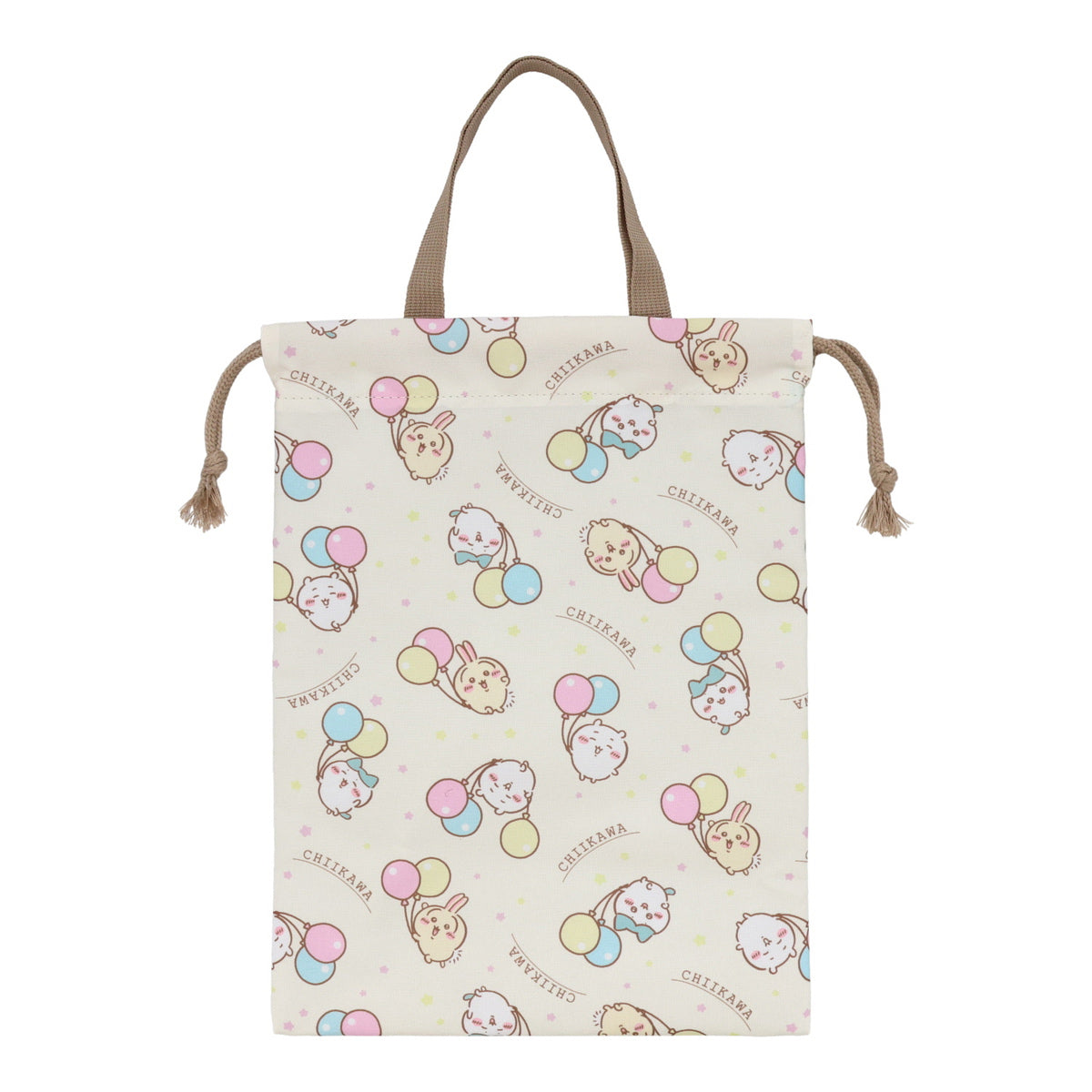 ちいかわ 縦型巾着（ふうせん）