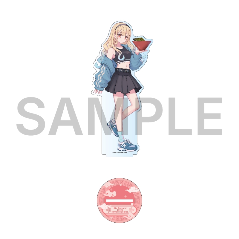 ラーメン大好き小泉さん デカアクリルスタンド スポーティー ver.【催事商品】