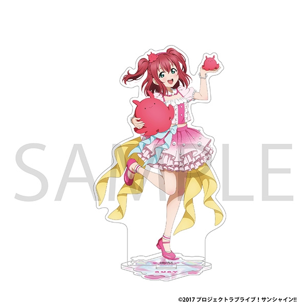 ラブライブ！サンシャイン!! アクリルスタンド/黒澤 ルビィ ぷかぷかAqoursフェア ver.
