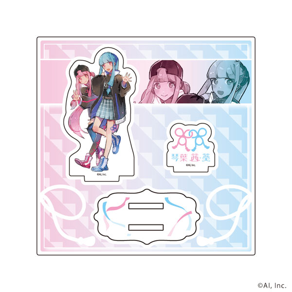 アクリルスタンドプレート「琴葉茜・葵」09/琴葉茜&琴葉葵I(公式イラスト)
