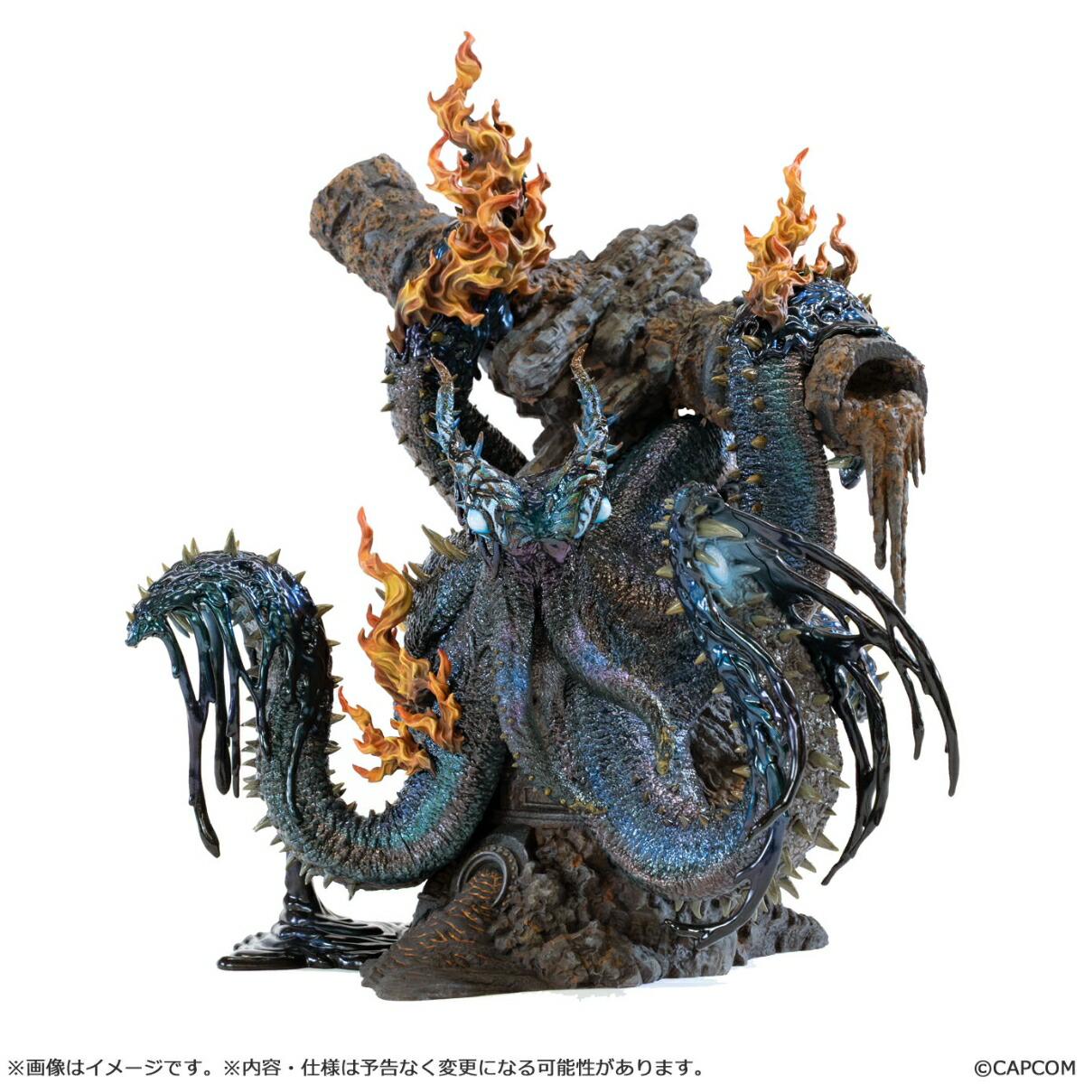 カプコンフィギュアビルダー クリエイターズモデル モンスターハンターワイルズ 獄焔蛸 ヌ・エグドラ 完成品フィギュア