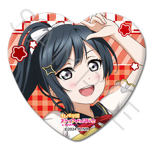 『ラブライブ！虹ヶ咲学園スクールアイドル同好会』 ハート型缶バッジ G(優木せつ菜)