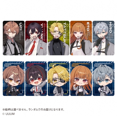 【グッズ-カード】カラフルピーチ ランダムビジュアルカード<全10種・ランダム>【カラオケの鉄人コラボ】