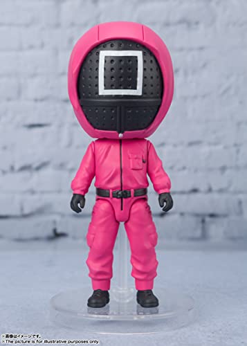 TAMASHII NATIONS Figuarts mini イカゲーム マスクド マネージャー 約90mm ABS&PVC製 塗装済み可動フィギュア