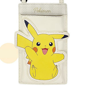 ポケットモンスター ダイカットウォレットショルダー IVORY(ピカチュウ)