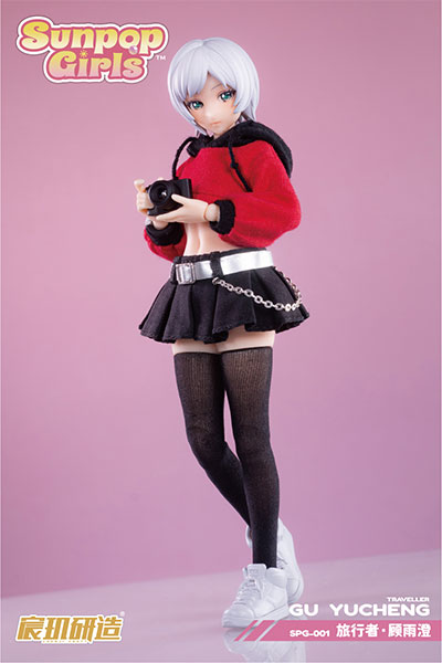【特典】SUNPOP GIRL/SPG-001 顧雨澄 1/12 完成品アクションフィギュア[CHENJI CRAFT]《０９月仮予約》
