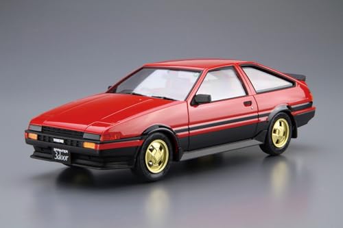 青島文化教材社(AOSHIMA) ザ☆モデルカーNo.86 1/24 トヨタ AE86 スプリンタートレノGT-APEX '84 プラモデル