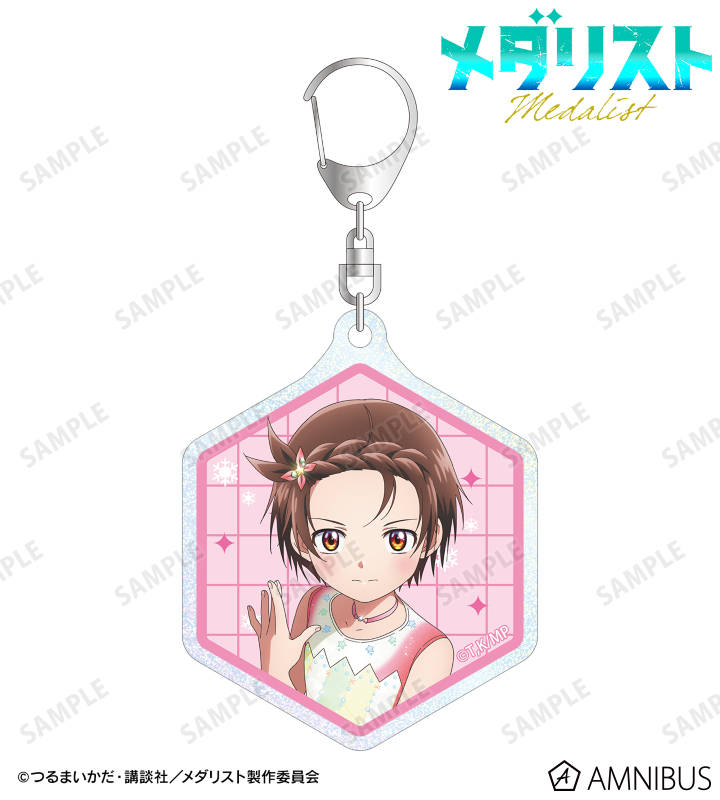 結束いのり グリッターアクリルキーホルダー