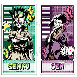 TVアニメ「Dr.STONE」 トレーディングチケット風ステッカー 9個入りBOX