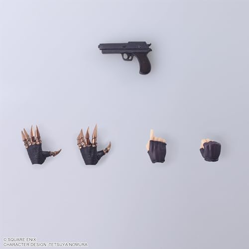 ファイナルファンタジーVII ブリングアーツ <ヴィンセント・ヴァレンタイン> PVC製 塗装済み可動フィギュア