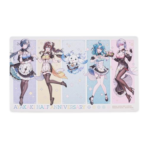 【いずれ菖蒲か杜若 Half Anniversary】大判ラバーマット