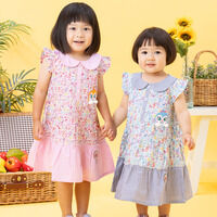 ひょっこりアップリケワンピース