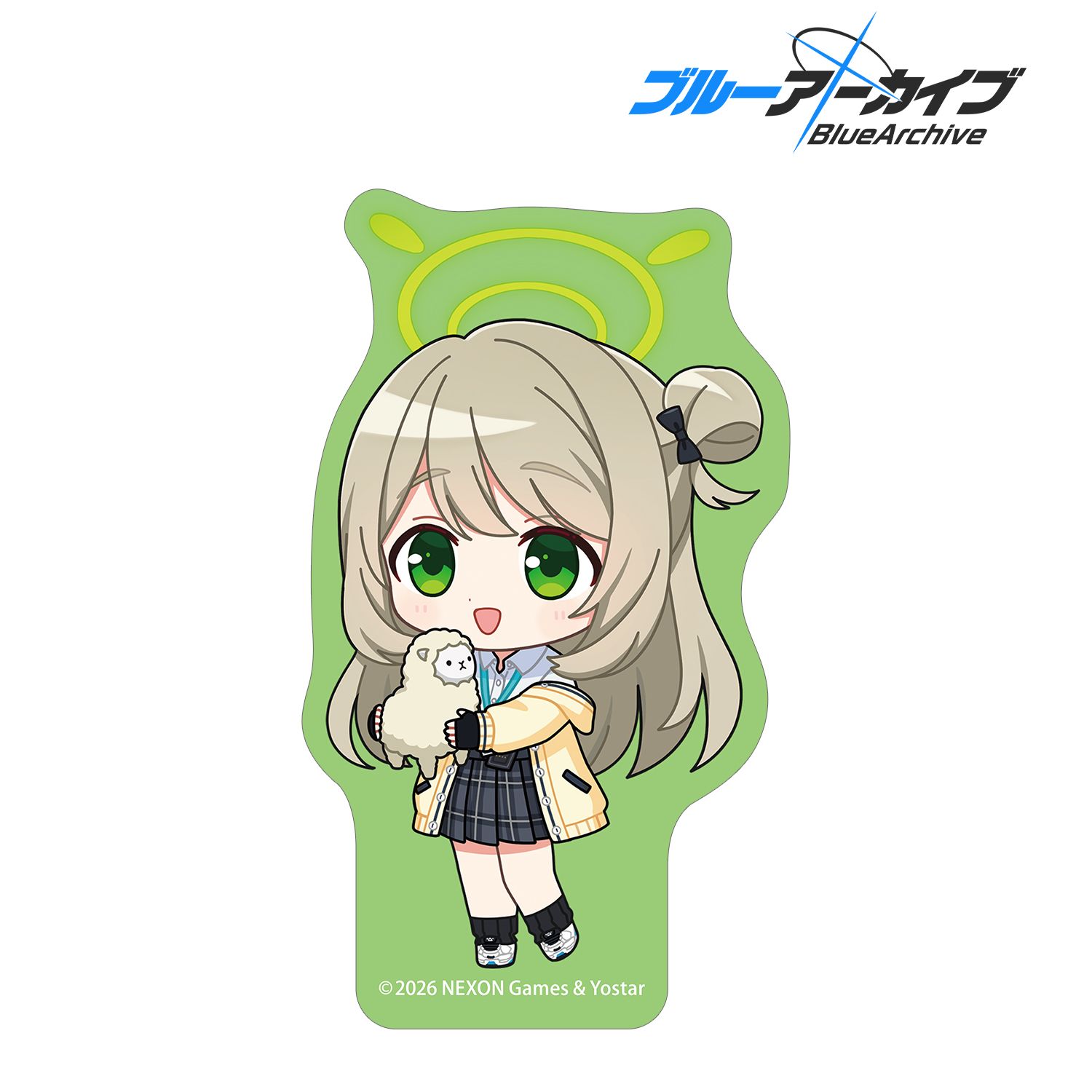 ブルーアーカイブ_ノノミ ちびキャラ ダイカットステッカー