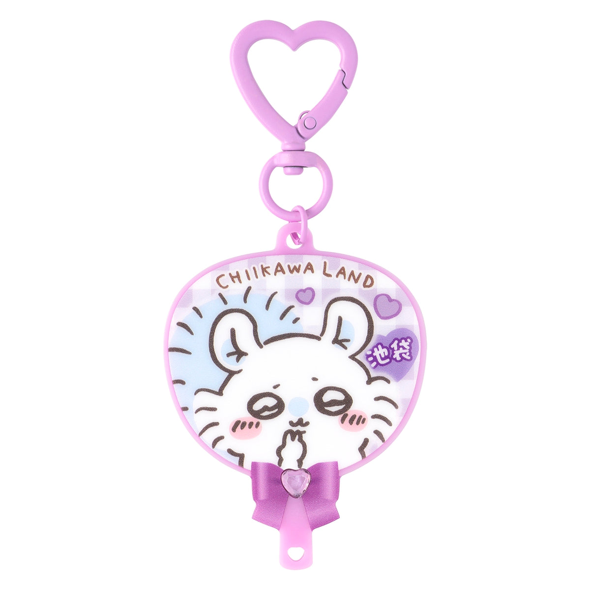 ちいかわ Go!IKEBUKURO うちわ型アクリルキーホルダー(モモンガ)