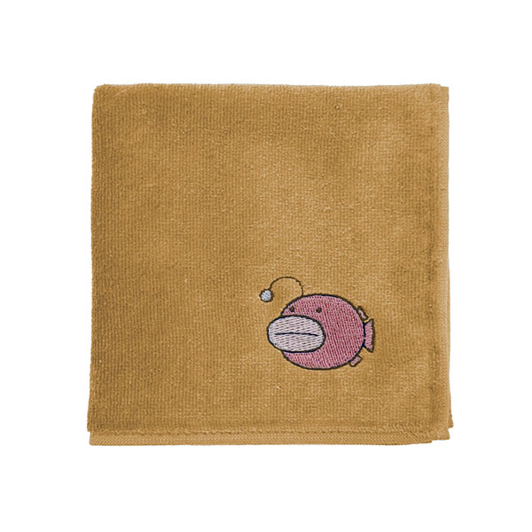 ガールズ&パンツァー 最終章 あんこうチーム 刺繍ハンドタオル/LIGHT BROWN(再販)