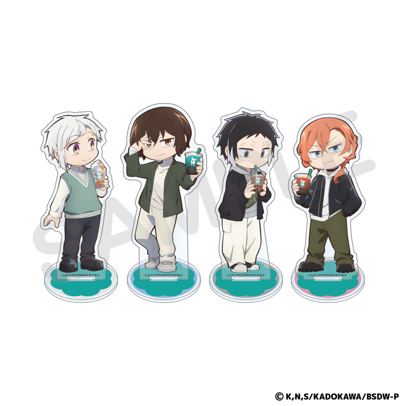 「9月中旬頃以降発送」文豪ストレイドッグス わん！2×BullPulu ミニアクリルスタンド