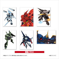 ガンダムシネマラリー feat. 閃光のハサウェイ　複製イラストセット　『機動戦士ガンダム 逆襲のシャア』
