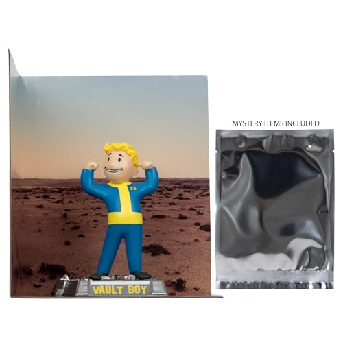 McFarlane Toys- Fallout Vault Boy (バージョン1) 5インチ ポーズフィギュア