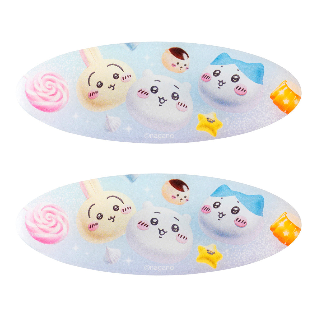 ちいかわ ちいかわパーク お菓子な2個セットヘアクリップ