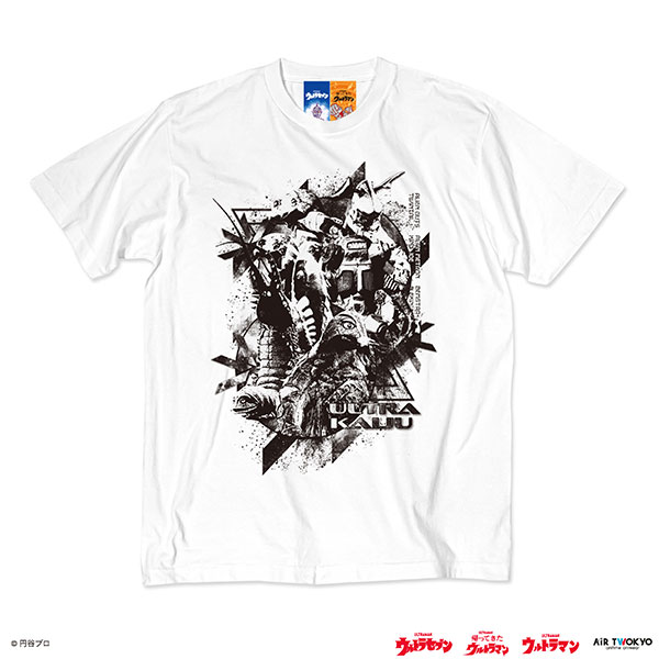 「ウルトラマンシリーズ」 第2弾 ウルトラ怪獣コラージュTシャツ ホワイトM