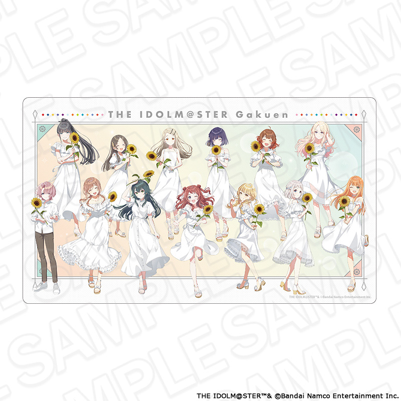学園アイドルマスター_ラバーデスクマット sunflower ver. vol.2