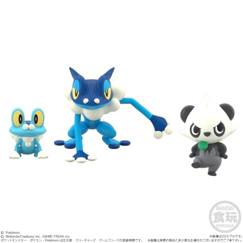 バンダイ(BANDAI) ポケモンスケールワールド カロス地方セット チューインガム 食玩 【BOX販売/1個セット】