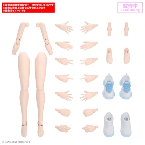 BANDAI SPIRITS(バンダイ スピリッツ) 30MS オプションボディパーツ アームパーツ＆レッグパーツS[カラーA］ プラスチック製 色分け済みプラモデル
