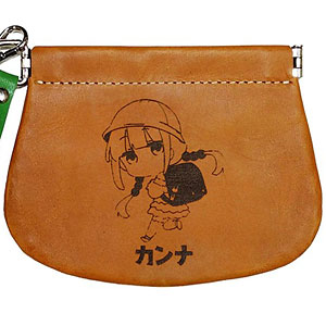 「小林さんちのメイドラゴン さみしがりやの竜」バネくちレザー小物入れ カンナ