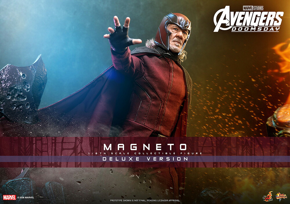 【ムービー・マスターピース】 『アベンジャーズ/ドゥームズデイ』 1/6スケールフィギュア マグニートー(デラックス版) (可動式フィギュア)