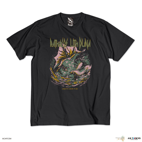 『モンスターハンターワイルズ』第2弾 シーンイラストTシャツ 3(ウズ・トゥナ×リオレウス)スミS