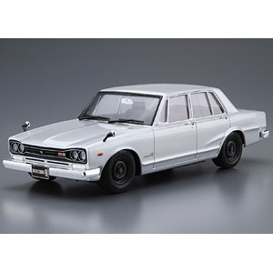 ザ・モデルカー No.45 1/24 ニッサン PGC10 スカイライン2000GT-R ’70 プラモデル