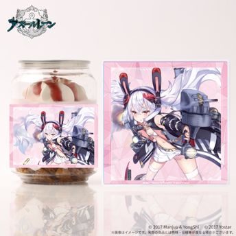 【アズールレーン 】9th アニバーサリー アクリルコースター付きケーキ缶(ラフィー)