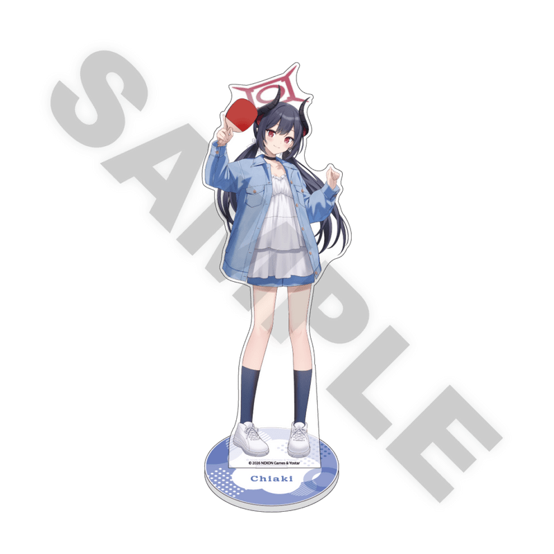 「9月中旬頃以降発送」ブルーアーカイブ×ラウンドワン BIGアクリルスタンド(チアキ)