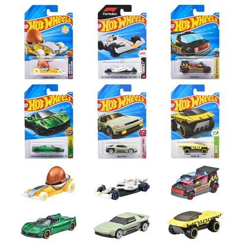 ホットウィール(Hot Wheels) ベーシックカー Eアソート 乗り物おもちゃ ミニカー 36台入り BOX販売 3歳から マルチ C4982-98RE