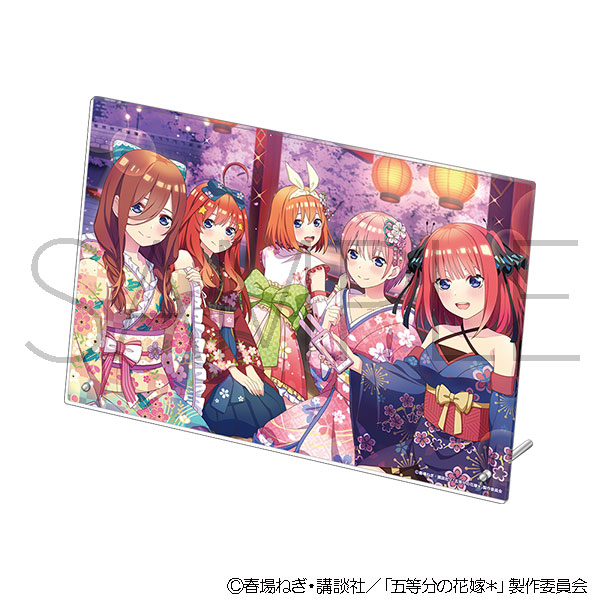 五等分の花嫁*_アクリルアートパネル(夜桜)