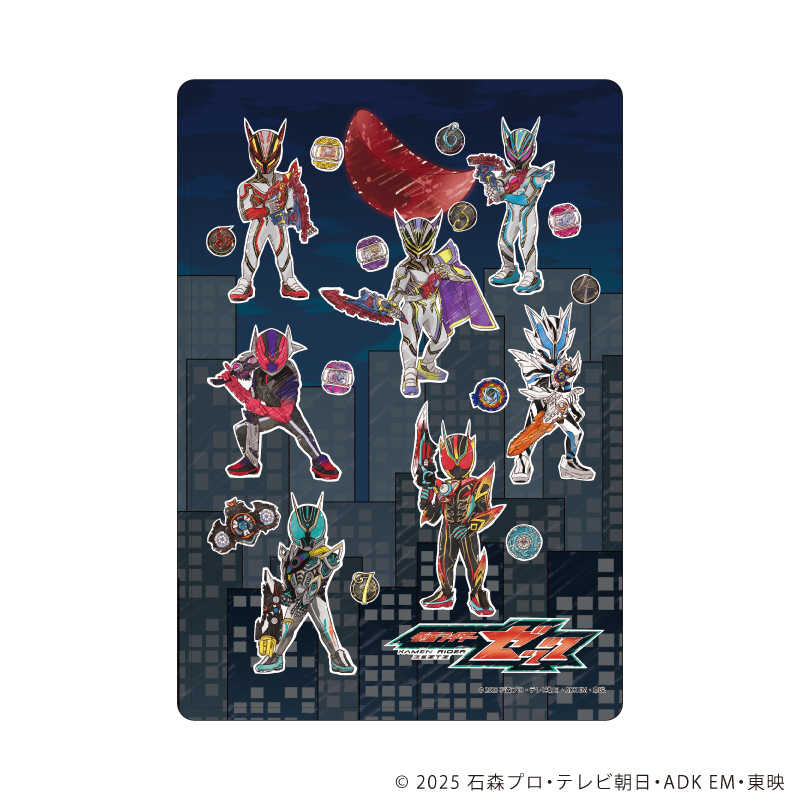 キャラクリアケース「仮面ライダーゼッツ」03/集合デザインA(グラフアートイラスト)