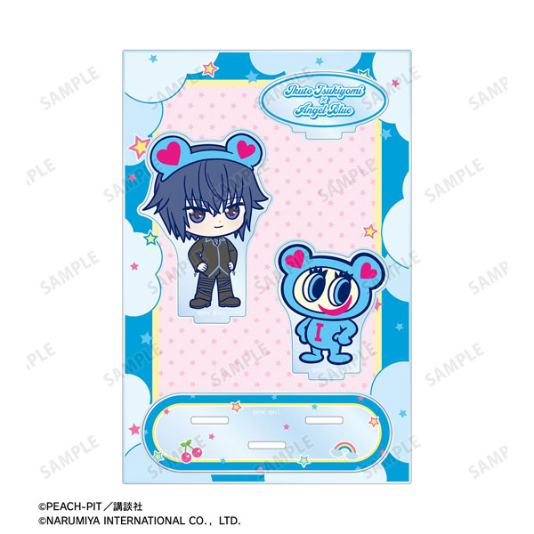 しゅごキャラ！ ナルミヤキャラクターズコラボ 月詠イクト＆ナカムラくん ちびキャラ パーツ付きBIGアクリルスタンド