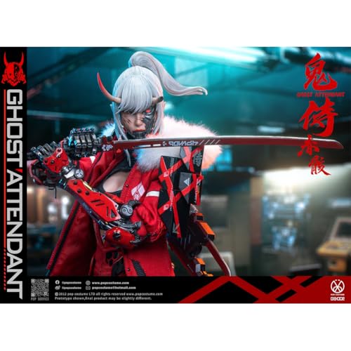 HiPlay POPCOSTUME 1/6 鬼侍シリーズ 緋刃修羅 赤骸 GS-002 可動フィギュア 塗装済み 完成品