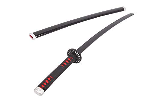 【yukimaturi】鬼滅の刃 竈門 炭治郎（かまど たんじろう） 子供用 日輪刀 剣 コスプレ 道具 キッズ kids 子供 鬼殺隊 武器 模造刀剣 刀 ABS製 男女兼用 アニメ コスチューム 変身 パーティー 文化祭、 学園祭 cosplay