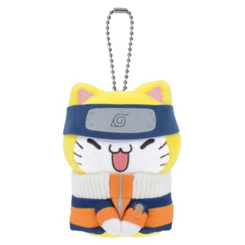 バンダイナムコヌイ(Bandai Namco Nui) NARUTO Chibiぬいマスコット×MEGA CAT PROJECT ニャルト！うずまきナルト 2593219 本体サイズ：座り約H110mm