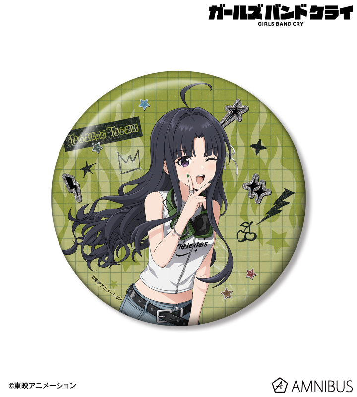 描き下ろし 安和 すばる Y2Kファッションver. 100mm缶バッジ