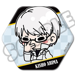 TVアニメ『東京喰種トーキョーグール』六角形缶バッジMJ(有馬貴将)