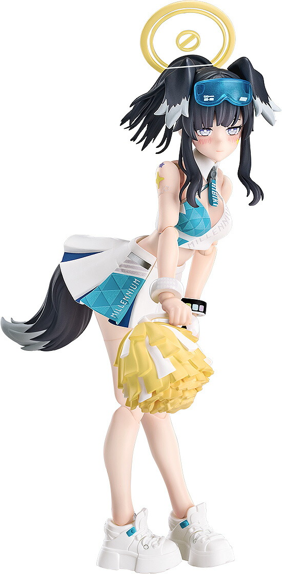 グッドスマイルアーツ上海[Good Smile Arts Shanghai] Hyper Body ブルーアーカイブ -Blue Archive- ヒビキ[応援団] ノンスケール プラスチック製 塗装済み可動フィギュア