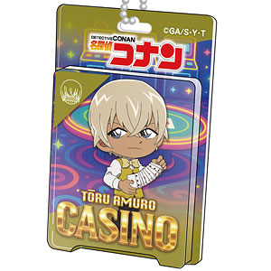 名探偵コナン ブリスターパッケージ風アクリルボールチェーン カジノコレクション 安室透