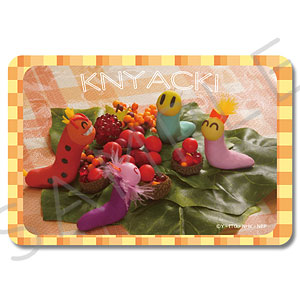 「ニャッキ！」 クリアカードステッカー デザインE